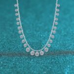 S925 Sterling Silver Moissanite Necklace for Women, Luxury Fashion Jewelry