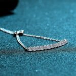 S925 Sterling Silver Bracelet 1.3 Carat Moissanite Tennis Bracelet
