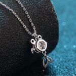 S925 Sterling Silver Moissanite Fish Necklace, Carp Brings Good Luck, Factory Direct
