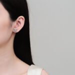S925 Sterling Silver Butterfly Moissanite Earrings for Women, Sweet and Light Luxury, Simple and Elegant, Daily Wear