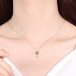 S925 Sterling Silver Moissanite Fish Necklace, Carp Brings Good Luck, Factory Direct