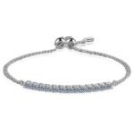 S925 Sterling Silver Bracelet 1.3 Carat Moissanite Tennis Bracelet
