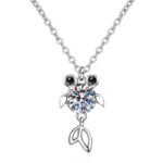 S925 Sterling Silver Moissanite Fish Necklace, Carp Brings Good Luck, Factory Direct